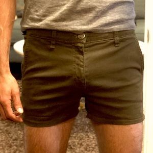 Men’s NeoBlue Dark Green 3-Inch Inseam Shorts